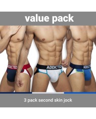 Jockstrap 3 Perechi Second Skin Addicted AD899