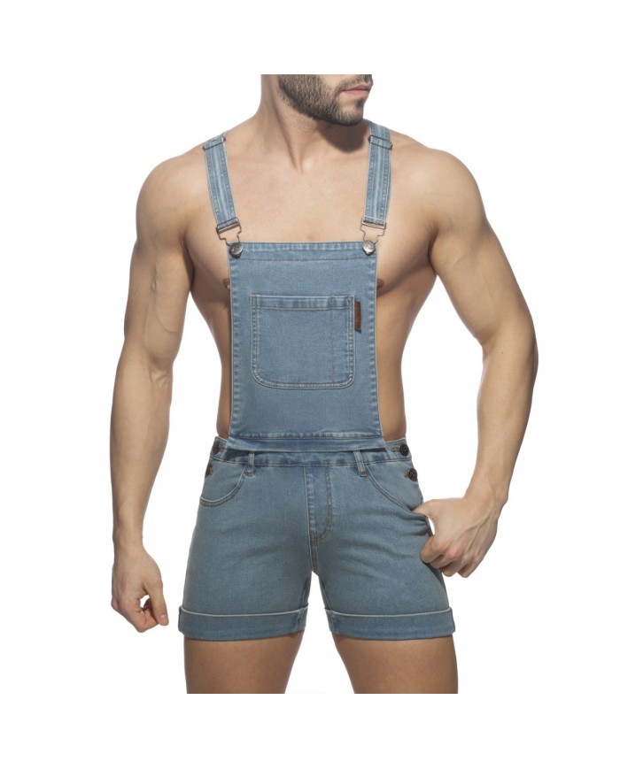 Salopeta Blugi Transformabilă Addicted AD1162 Salopeta Blugi Transformabilă Addicted AD1162