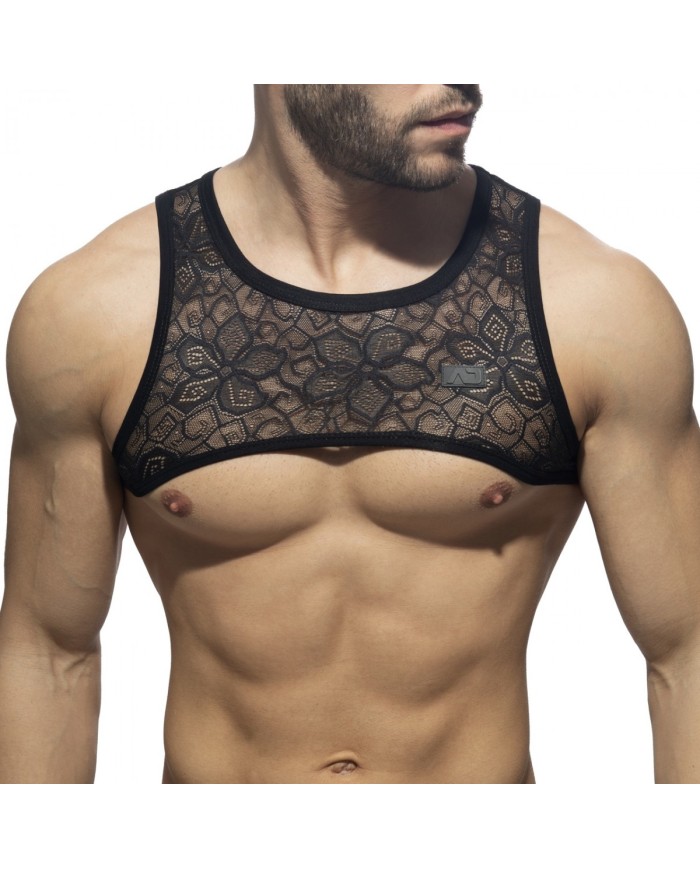 Ham Dantelă cu Flori Addicted AD1173