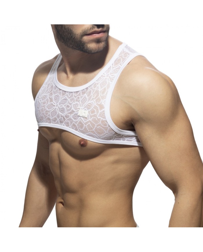 Ham Dantelă cu Flori Addicted AD1173