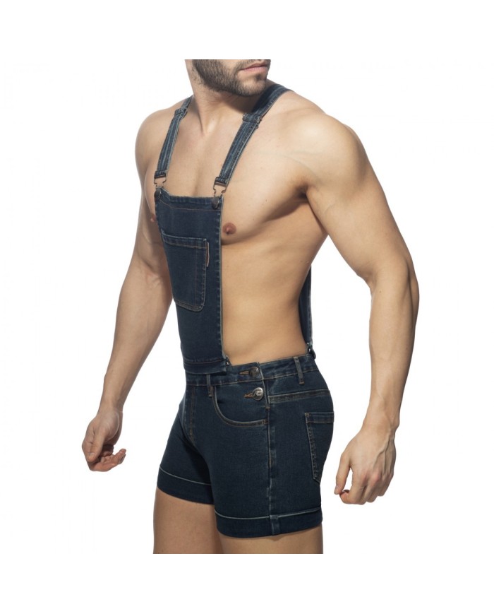 Salopeta Blugi Transformabilă Addicted AD1162 Salopeta Blugi Transformabilă Addicted AD1162