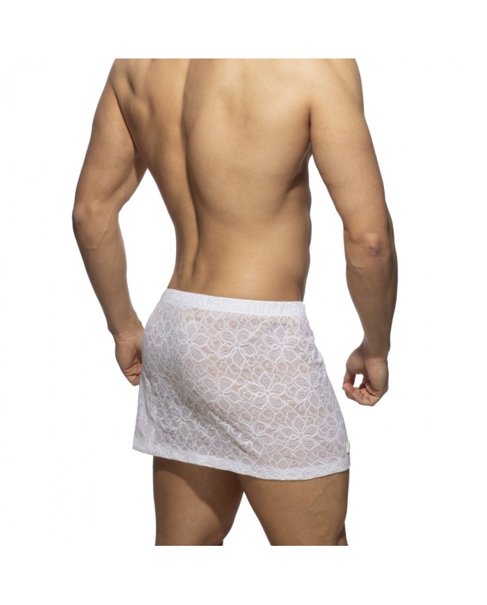 Fustă Dantelă cu Flori Addicted AD1254