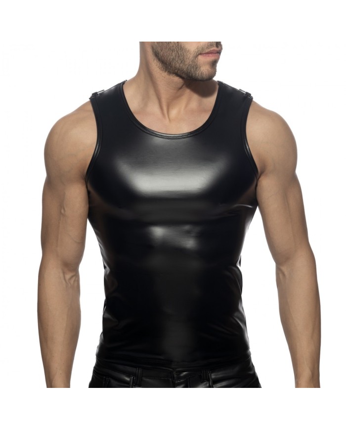 Tank Top Cauciuc cu Fermoar Addicted ADF215