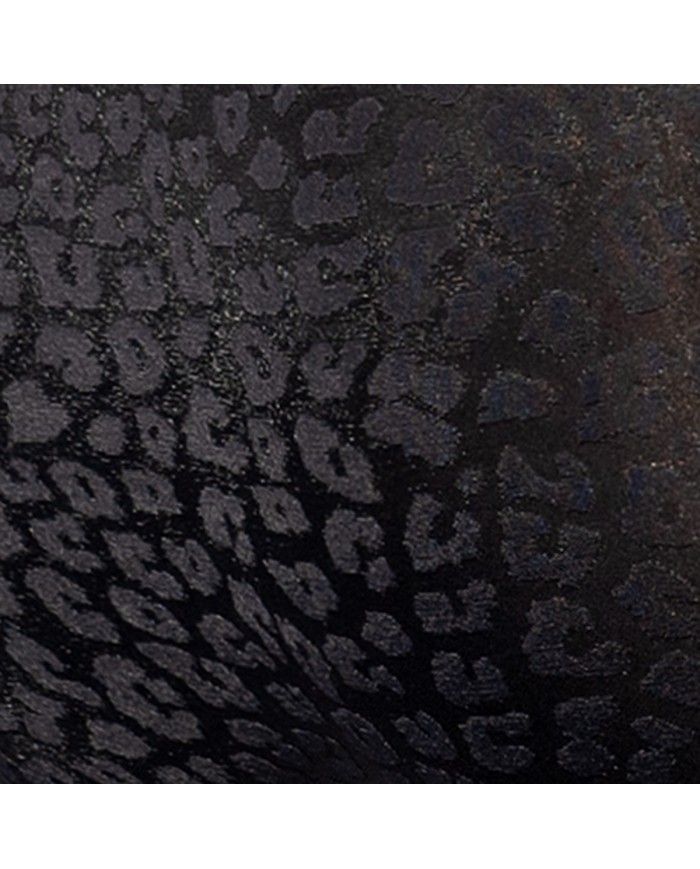 Boxeri cu imprimeu leopard negru ES Collection UN624