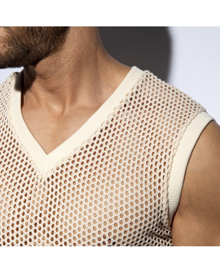 Tricou V-Neck Croșetat Es Collection TS350