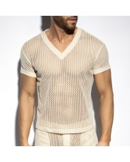 Tricou V-Neck Croșetat Es Collection TS351
