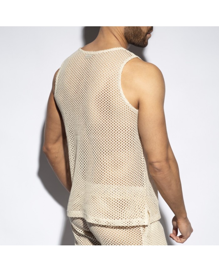 Tank Top V-Neck Croșetat Es Collection TS352