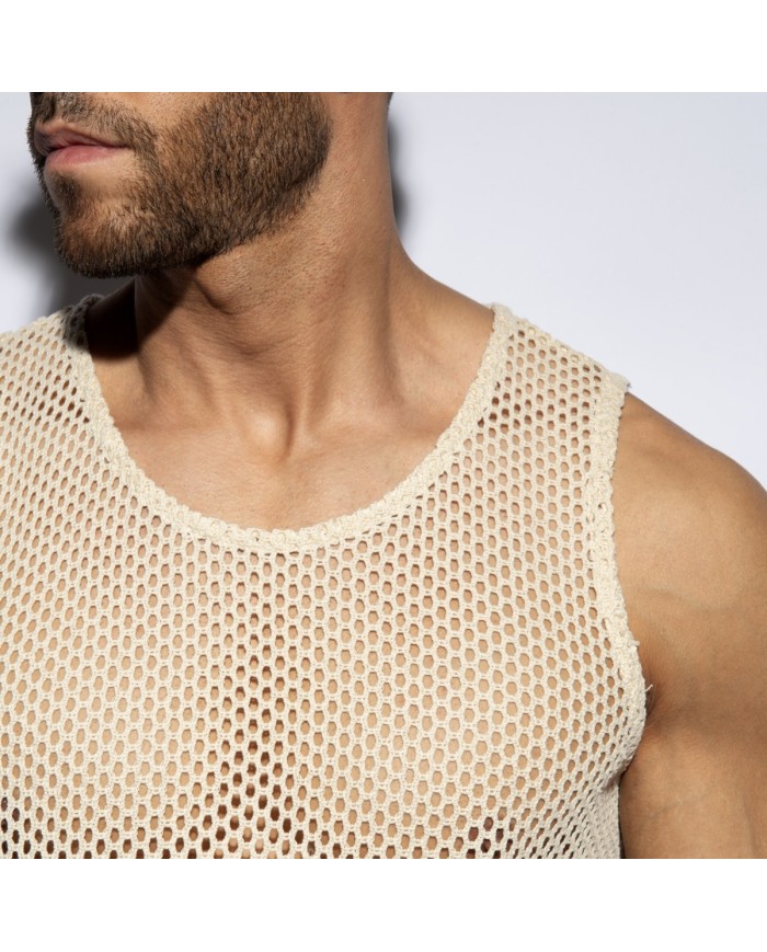 Tank Top V-Neck Croșetat Es Collection TS352