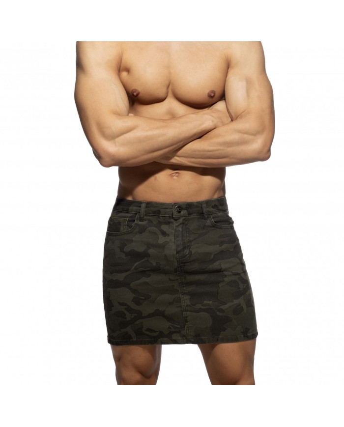 Fustă Scurtă Camuflaj Addicted AD1298
