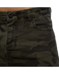 Fustă Scurtă Camuflaj Addicted AD1298