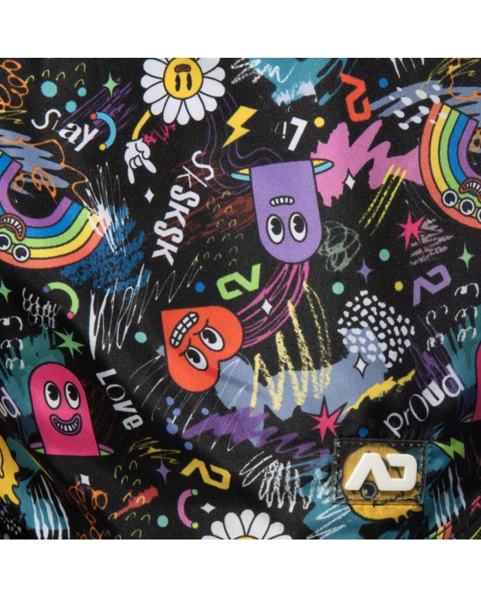 Pantaloni Scurți de Baie Curcubeu Addicted ADS347