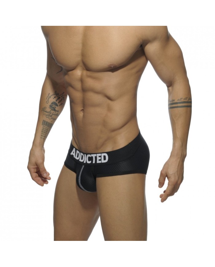 Slipuri de Plasă cu Push Up 3 Perechi Addicted AD475P