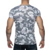 Addicted AD800 Addicted Washed Camo T-Shirt AD800