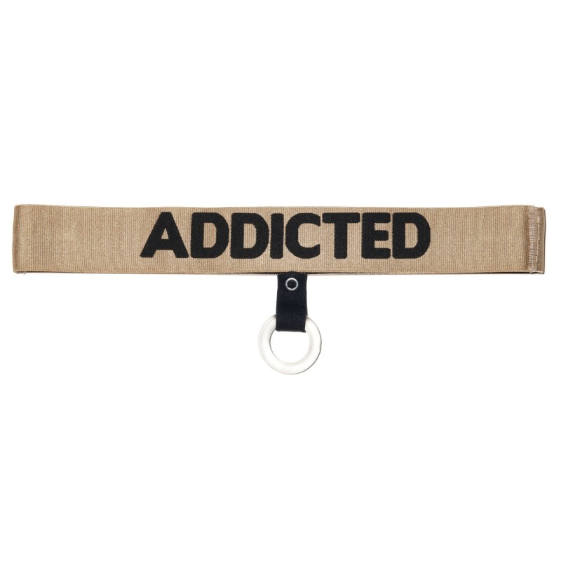 Bandă cu Inel de Penis Detașabil Addicted AD859