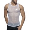 Addicted AD848 Addicted Black & White Mesh Tanktop AD848