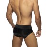 Addicted ADF138 Addicted Allover Zip Rub Brief ADF138