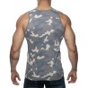 Addicted Tanktop camuflaj spălăcit AD801