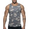 Addicted Tanktop camuflaj spălăcit AD801