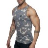 Addicted AD801 Addicted Washed Camo Tank Top AD801