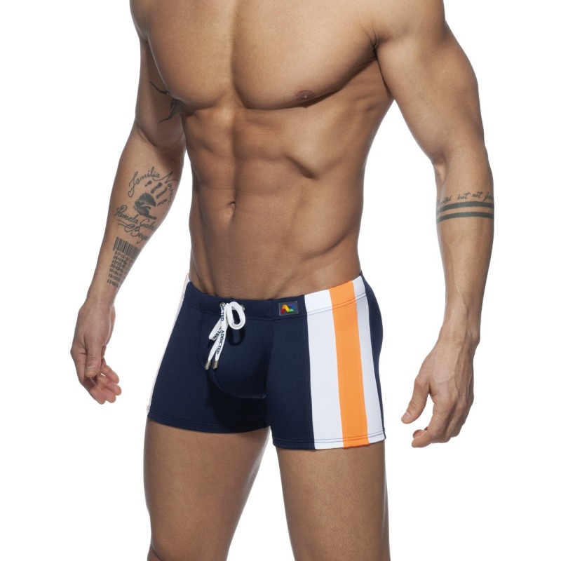 Addicted Boxer de înot cu dungi Basic ADS213