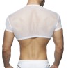 Addicted C-Through Crop Top AD843 | Addicted România – fast delivery