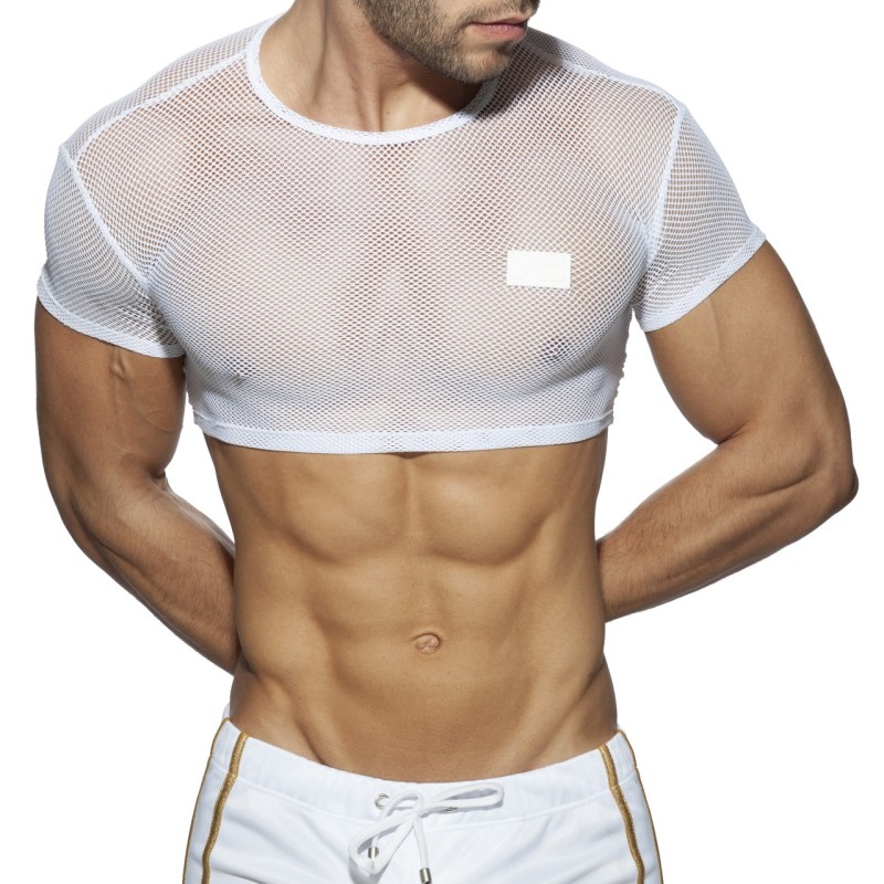Addicted Crop Top transparent AD843 | Addicted România – livrare rapidă