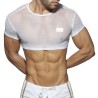 Addicted Átlátszó Crop Top AD843 | Addicted România