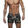 Șort baie cu imprimeu camuflaj ADDICTED ADS096