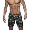 Slip de baie lung în culori de camuflaj ADS095 Addicted | Addicted România – livrare rapidă