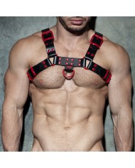 Addicted Bőr Színes Hám ADF119