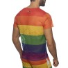 Tricou din Plasă Curcubeu Addicted AD1167