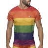Tricou din Plasă Curcubeu Addicted AD1167
