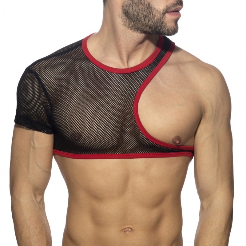 Crop Top de Plasă Addicted ADF163 | Addicted România – livrare rapidă