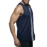 Addicted Double Stripe Tank Top AD671 | Addicted România – fast delivery