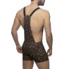 Addicted Leopard Overalls AD1133 | Addicted România – fast delivery