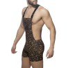 Addicted Leopard Overalls AD1133 | Addicted România – fast delivery