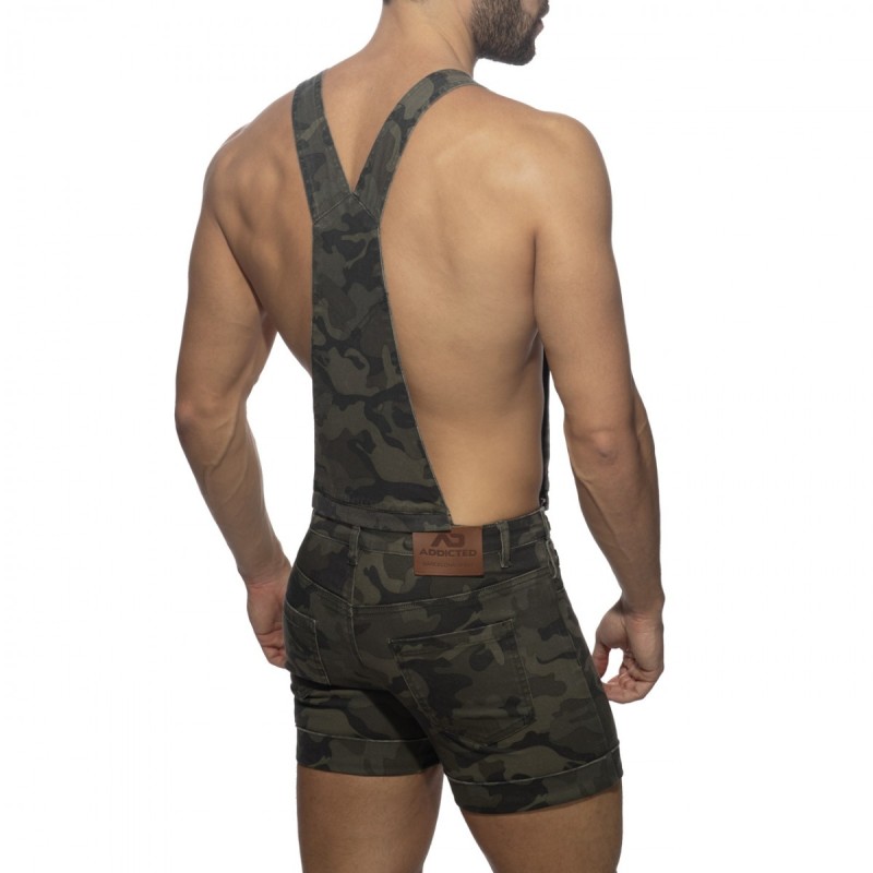 Addicted Removable Camo Overalls AD1161 | Addicted România – fast delivery