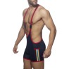 Addicted Rainbow Tape Wrestling Suit ADS322 | Addicted România – fast delivery
