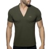 Addicted V-Neck Polo Shirt AD1258 | Addicted România – fast delivery