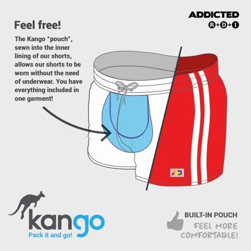 Addicted Swoosh Short Shorts AD1229 | Addicted România – fast delivery