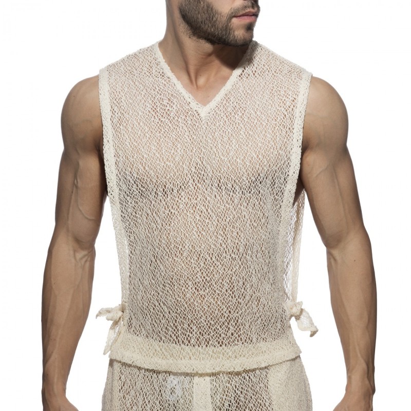 Addicted Echo Chique Drawsting Tank Top AD1268 | Addicted România – fast delivery