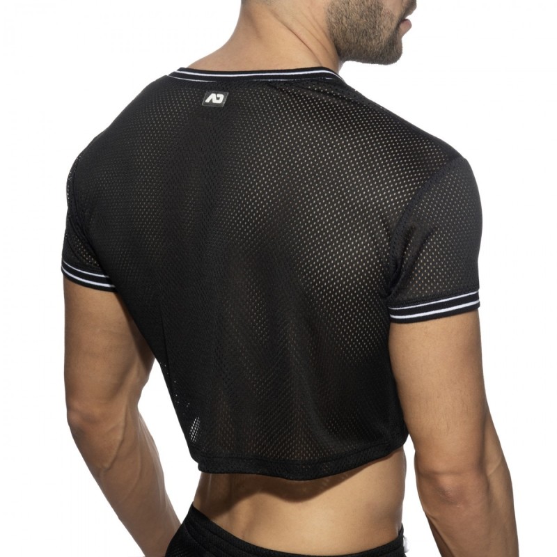 Addicted Slam V-Nyakú Crop Top AD1274 | Addicted România