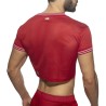 Addicted Slam V-Neck Crop Top AD1274 | Addicted România – fast delivery