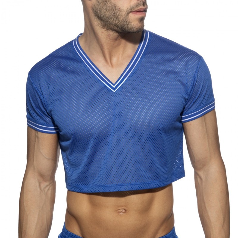 Addicted Slam V-Nyakú Crop Top AD1274 | Addicted România