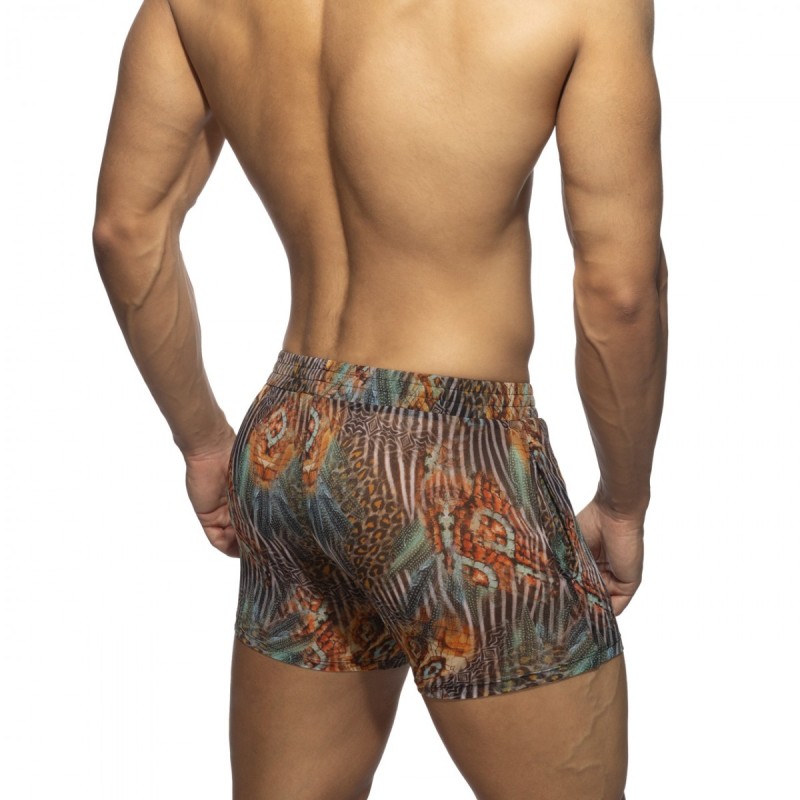 Pantaloni Scurți Animal Print Addicted AD1317 | Addicted România – livrare rapidă