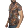 Addicted Animal Print Shirt AD1312 | Addicted România – fast delivery
