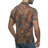Addicted Animal Print Shirt AD1312 | Addicted România – fast delivery