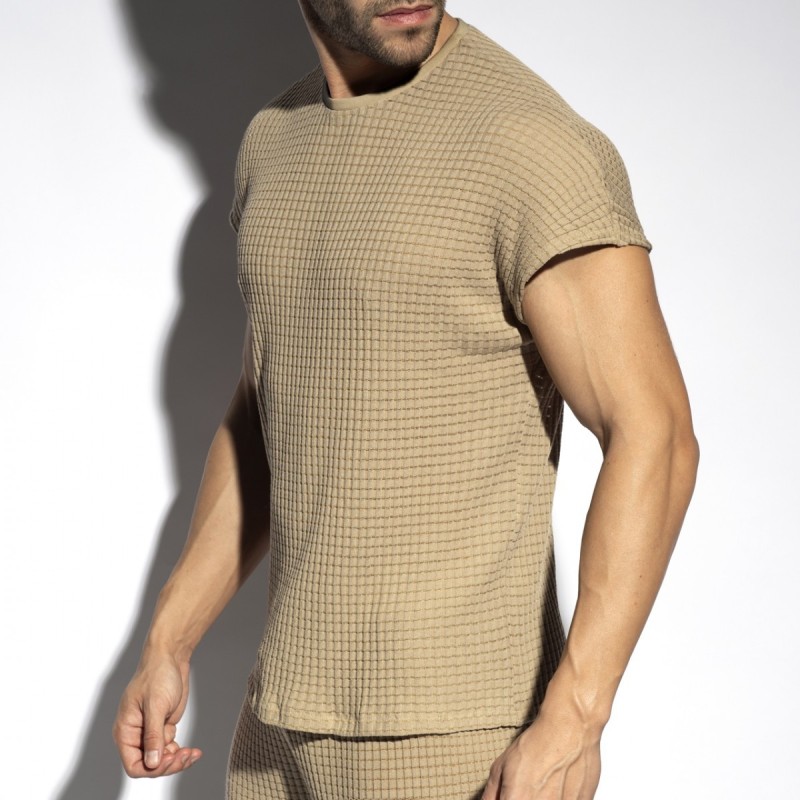 ES Collection Checkmate Relaxed Sleeveless T-Shirt TS341 | Addicted România – fast delivery
