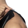 Addicted Rub Shoulder Zip Tank Top ADF215 | Addicted România – fast delivery