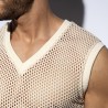 Es Collection Nyers Horgolt V-Nyakú Tank Top TS350 | Addicted România – fast delivery